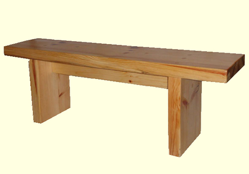 Wooden Bench Seat